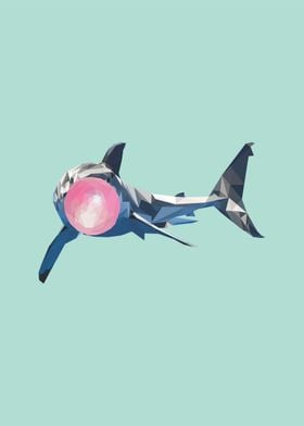 bubblegum animal shark