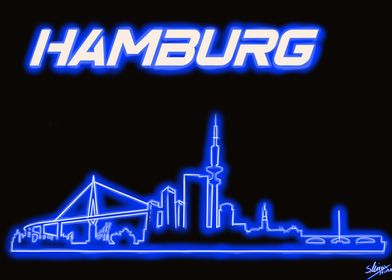 Hamburg Skyline DE
