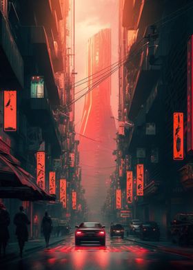 Futuristic Tokyo