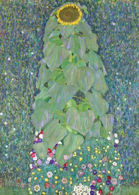 Sunflowers Gustav Klimt