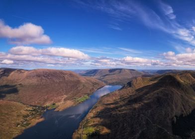 Fjord from above