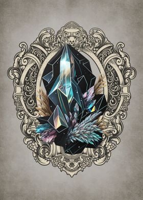 Black magic crystal