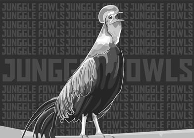 junggle flows grayscale