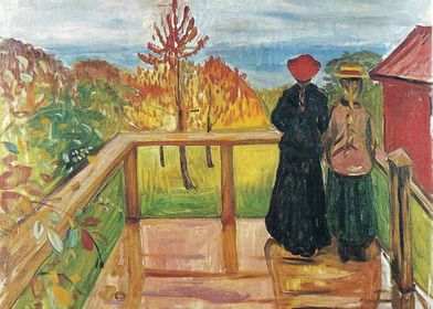 rain 1902 by Munch