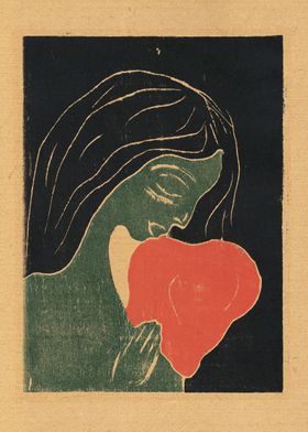 The Heart 1898 by Munch