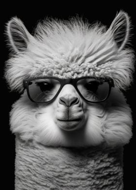 Portrait of an Alpaca