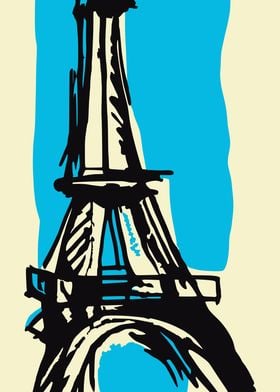 Eiffel Tower Sketch