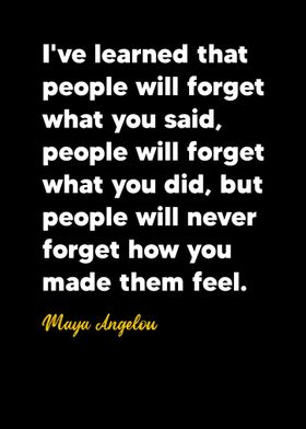 Maya Angelou quote