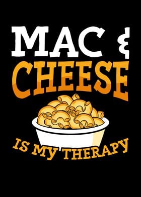 Mac and cheese is my thera