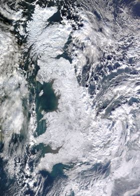 The United Kingdom in Snow
