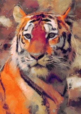 colorful tiger