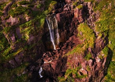 Scenic waterfall