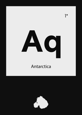 Antarctica Country Map