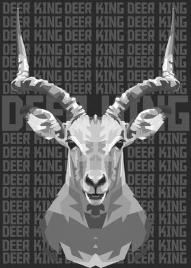 Deer grayscale