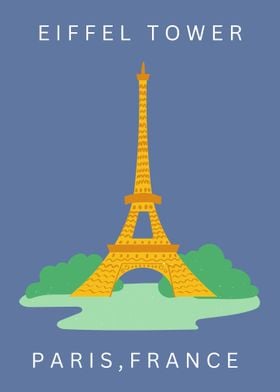 Eiffel tower france