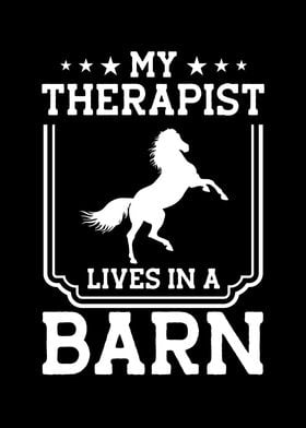 My Therapy Lives In A Barn