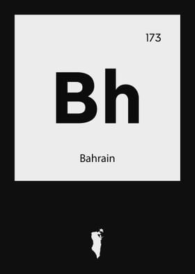 Bahrain Country Map