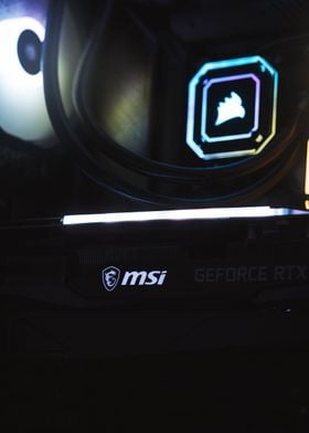 MSI Logo graphics card