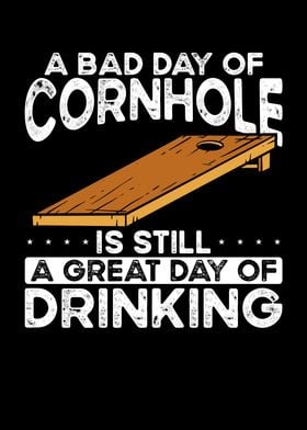 A bad day of cornhole