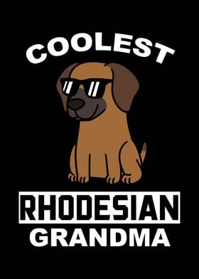 Rhodesian Dog Grandma