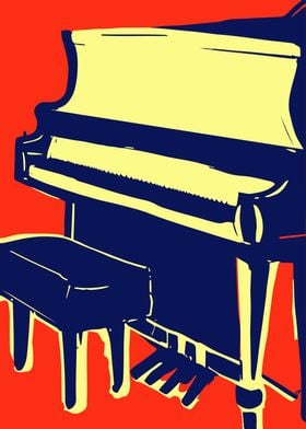 Grand Piano Artwork