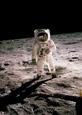 Aldrin Moon Walk
