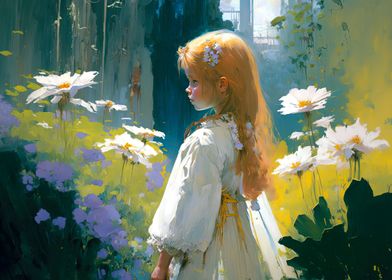 Fantasy Garden Girl 1