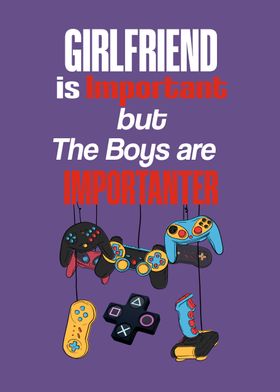 Girlfriend is important 