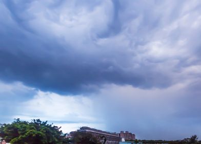 storm clouds