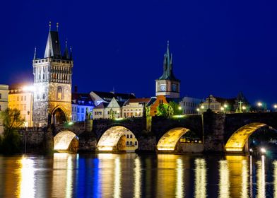 Charles Bridge by Night