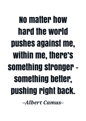 Albert camus quote