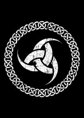 Viking Odin Horn Knotwork