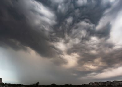 storm clouds