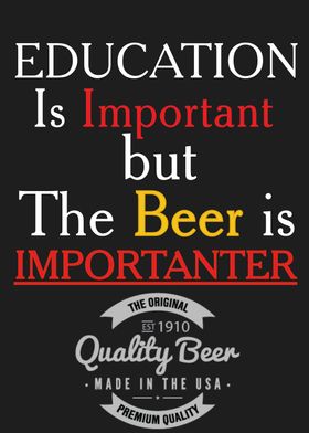 Education and Beer