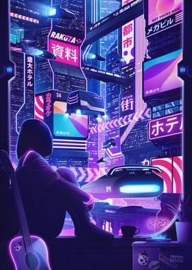 Cyberpunk Apartment