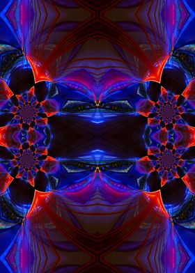 Abstract Colorful 3D Neon9