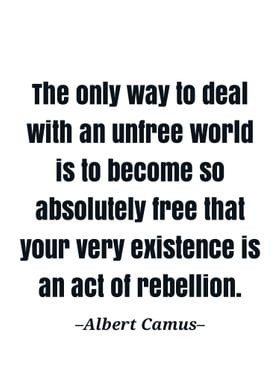 Albert camus quote