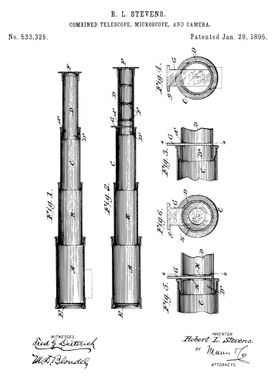 Telescope patent 1895