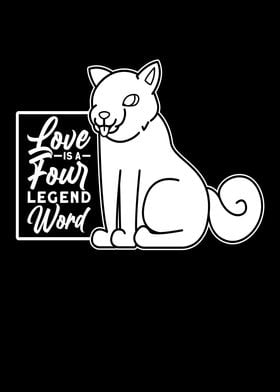 Love IS A Four Legend Word