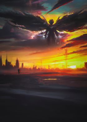 Sunset Angel