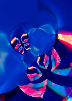 Abstract Colorful 3D Neon 