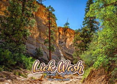 Lick Wash Trail Hike