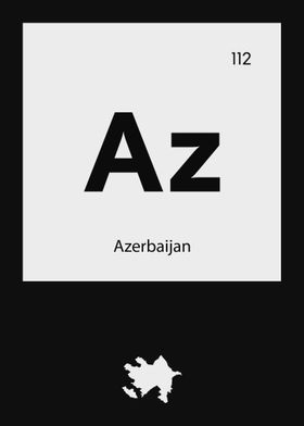 Azerbaijan Country Map