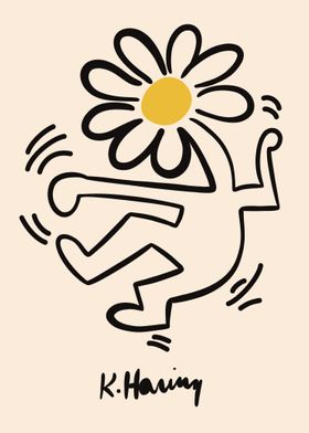 Daisy  Keith Haring