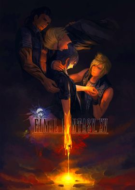 Brotherhood: Final Fantasy XV  Final fantasy xv, Final fantasy, Minimalist  poster