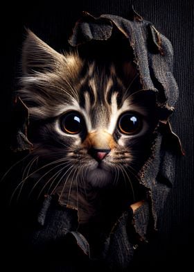 Cat Art Cute Baby Cats Mom