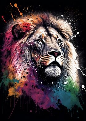 Colourful Lion 2