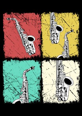 Vintage Saxophone Gifts