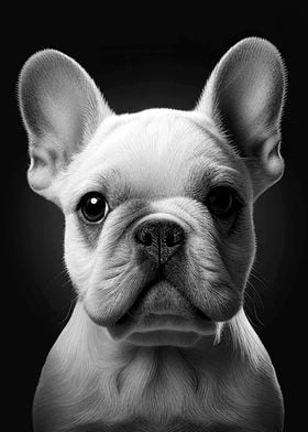 French bulldog portrait 2