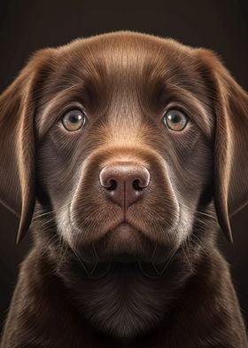 Labrador dog portrait 2